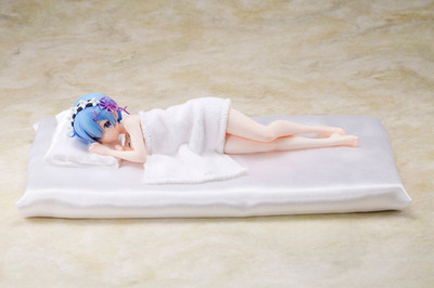 Kadokawa 1/7 Re:Zero Rem Sleeping Together Pink Lingerie Figure Authentic