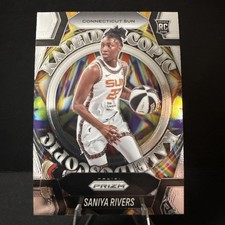 2025 Panini Prizm WNBA - Kaleidoscopic Saniya Rivers #8 Rookie Connecticut Sun