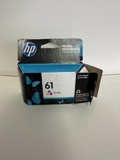 HP 61 Tri-Color Ink Cartridge Exp 2020 Open Box