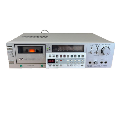 Vintage AKAI GX-F66RC Stereo Cassette Deck Super GX Head Power