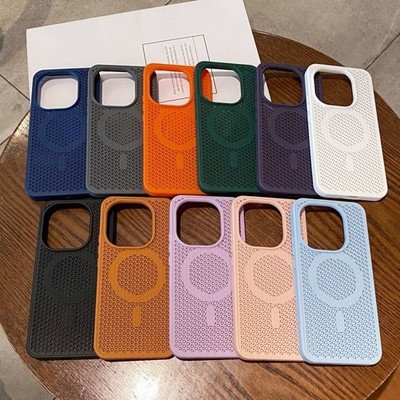 For vivo iQOO 15 Magnetic Heat Dissipation Breathable Protective
