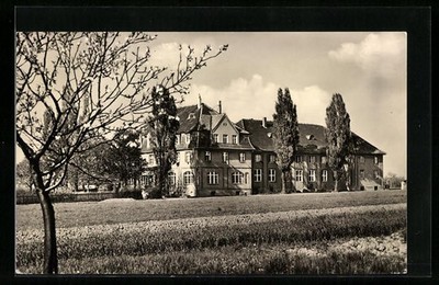 Triptis/Thür., School of Agriculture, Postcard 