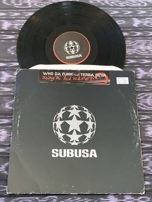 12  Excellent Condition Who Da Funk Feat. Terra Deva Sting Me Red Clever Vinyl