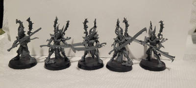 Drukhari Dark Eldar Incubi x 5 - Warhammer 40k, Plastic
