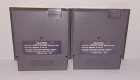 Bases Loaded 1 and 2 NES MLB Pro Baseball Simulator Lot Of 2 Nintendo Games