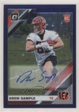 2019 Donruss Optic Rookies FOTL Purple Stars Prizm 4/50 Drew Sample Auto 0q3