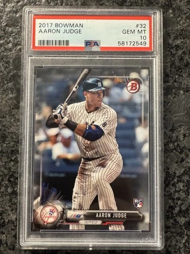 2017 BOWMAN AARON JUDGE RC PSA 10