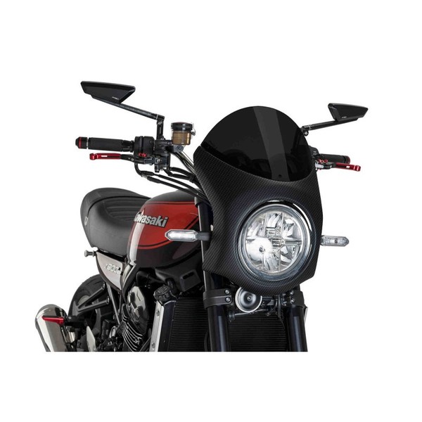 Puig HALBVERKLEIDUNGS-WINDSCHUTZSCHEIBE Fur Kawasaki Z900RS 21-25 Dunkel GETONT--image