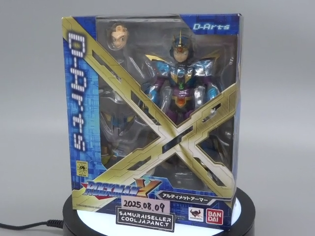 D-Arts Rock Man Megaman X Ultimate Armor Action Figure Tamashii