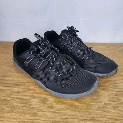 Merrell Trail Glove 6 Trail Barefoot Running Shoes Gray Black Mens Size 9.5