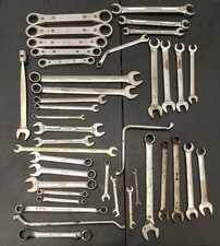 Snap On 40 Pc Hand Tool Wrench Set Sae Specialty Tools 6 Speed Ratchet 12 Pt