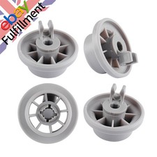 4pcs Tray Rack Basket Wheels Replacement Parts For Siemens Dishwasher