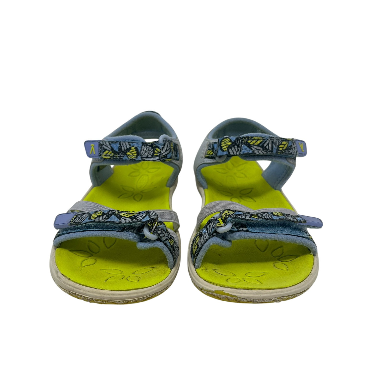 KEEN Verano sandalo estivo punta aperta bambina taglia 11 blu verde cinturino scarpa attiva