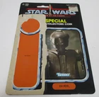 1984 STAR WARS POTF EV-9D9 -Kenner 92 Back CARD ONLY SW106