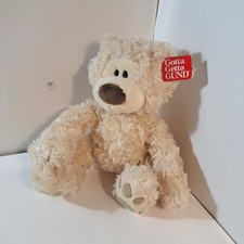Gund Philbin Teddy Bear Plush Cream Shaggy Stuffed Animal Soft Toy 12 in w/tags