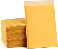 10 Size11 15 Small Kraft Bubble Mailers Self Sealing Bulk Padded Shipping