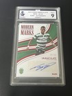 NANI - Panini Immaculate Modern Marks Autograph Ruby /30 Portugal MM-N : Grade 9