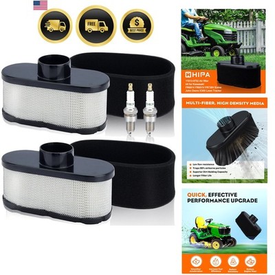 Air Filter Fit for Kawasaki John Deere Hustler Bobcat Zero Turn Mower 2pcs