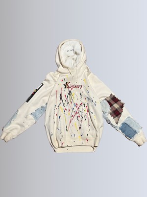 Stüssy Cream Hoodie Men s Large Custom