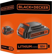 Batterie BLACK+DECKER LITHIUM 18 V - 2 Ah -Compatible Avec Tous Les Outils 18V