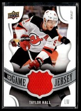 2018-19 Upper Deck UD Game Jersey Patches Taylor Hall New Jersey Devils #GJ-TH