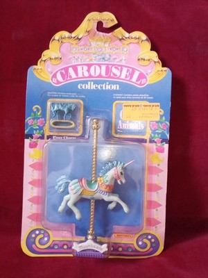 1990 Vintage Matchbox Carousel Classic Animal Moonbeam Unicorn MIP Rare HTF