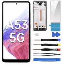 For Samsung Galaxy A53 5G A536 A536U LCD Touch Screen Digitizer Assembly w/Frame