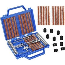 Reifen Reparaturset, Reifenflicken, Autoreifen Flickzeug, Pannenset, 42tlg