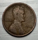 Photo of a 1917-P Lincoln Wheat Cent from an eBay listing that sold on Jul 19, 2026