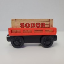 THOMAS FRIENDS WOODEN RAILWAY Cargo Car with Cargo 2003, GULLANE