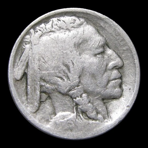 1913-S Type 2 Buffalo Nickel ---- Nice Detail Key Date Coin ---- #KK696