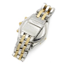 Men's Breitling Chronomat Two-Tone 40mm Watch Ref. B13352 Blue Dial 3