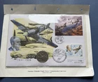 1995 IOM Crown PNC. Schneider Trophy Victory. Guernsey Stamp. 1199. Info Card.
