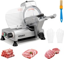 Commercial 10 inch Electric Meat Slicer Deli Food Cheese Slicer Cutter 240W