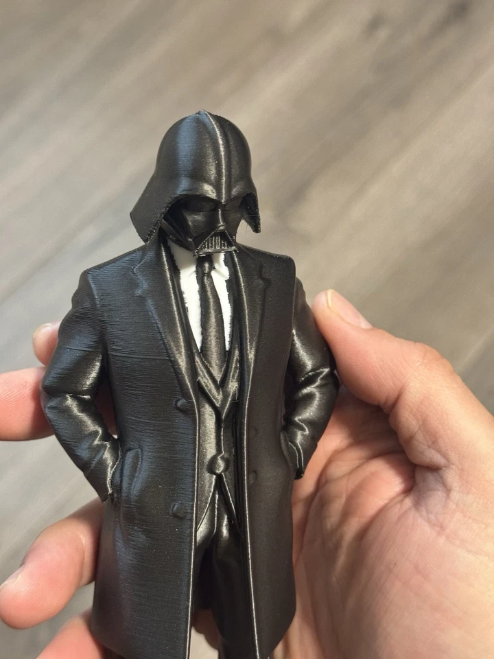 Darth Vader Big Boss Figurine – 7.5” Tall | 3D Printed PLA Statue | Sith Lord - Image 4 of 4