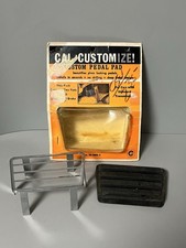Cal Custom Clutch Or Brake Pedal Pad Cover Hot Rat Rod Car Vintage Race Muscle Cal Custom Clutch Or Brake Pedal Pad Cover Hot Rat Rod Car Vintage Race Muscle