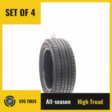 Set Of 4 Used 20555r16 Michelin Defender 2 91h - 8.532 Set Of 4 Used 20555r16 Michelin Defender 2 91h - 8.532