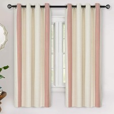 Chris Linen Blackout Curtains with Thermal and Sound Reducing Layer 63 Inches