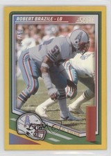 2025 Score Gold Zone 46/50 Robert Brazile #261 HOF 1n8m