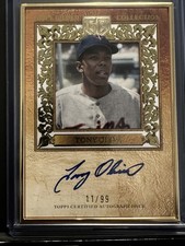2025 Topps Gilded Collection Tony Oliva Gold Frame Hall of Famer Auto #/99