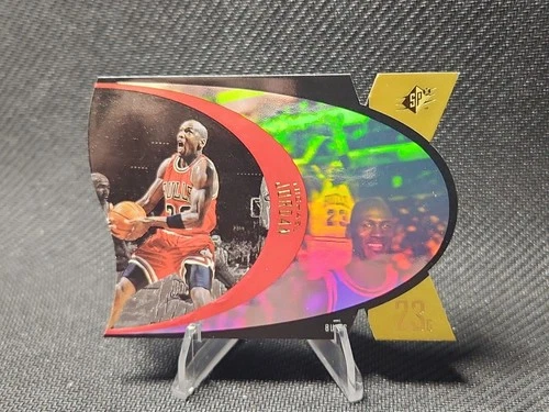 1997 Upper Deck SPX Basketball - GOLD #SPX5 Michael Jordan Die-Cut Foil - Bulls