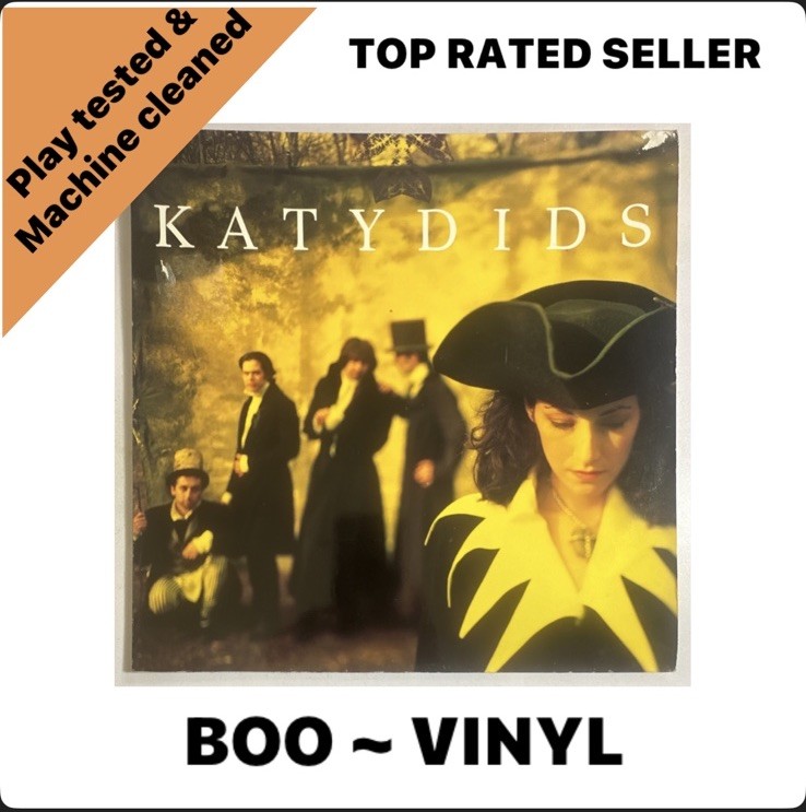 KATYDIDS 'SELF-TITLED'  12'' VINYL ALBUM REPRISE RECORDS 1990 EX / VG
