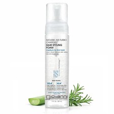 Mousse Hair Styling Foam - Mousse for Curly Hair, Volumizing Hair Foam for Wo...