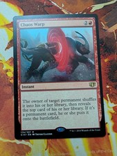 Chaos Warp Rare Magic: The Gathering Commander 2014 Near Mint