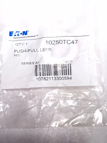 EATON CUTLER HAMMER 10250TC47 PUSH PULL BUTTON LENS RED - 9 AVAILABLE