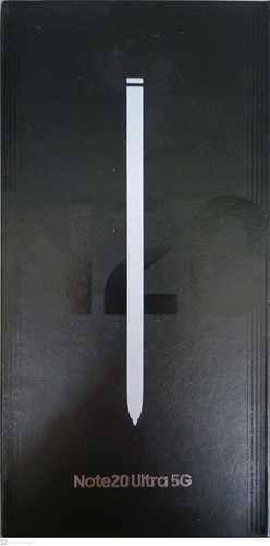 Original Samsung Empty Box Note20 Ultra 5G Mystic BLACK (No accessories) - 第 1/3 張圖片