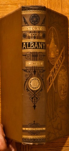 1884 1st HC; The City of Albany, New York by Arthur James Weise; E. H. Bender - Picture 3 of 11