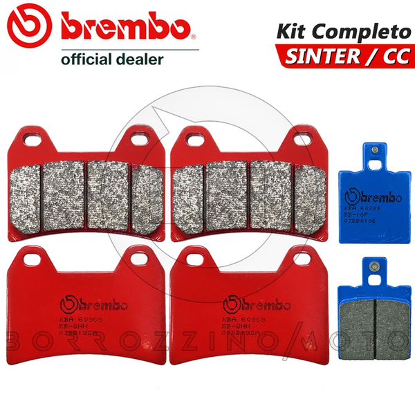 BremsbelÄGe Brembo Sinter Vorne + Hinten Ducati Monster 900 2003-image