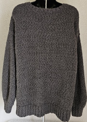 Keren Hart Womens Sweater Shirt Top Blouse Size XL X Large Gray - Picture 16 of 24
