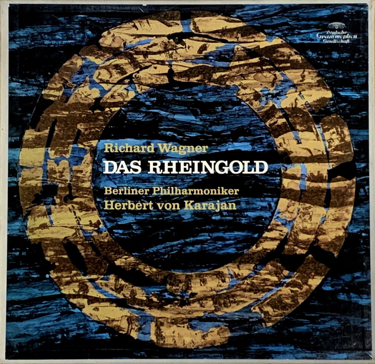Richard Wagner Das Rheingold KARAJAN Original DGG 3 LP Box
